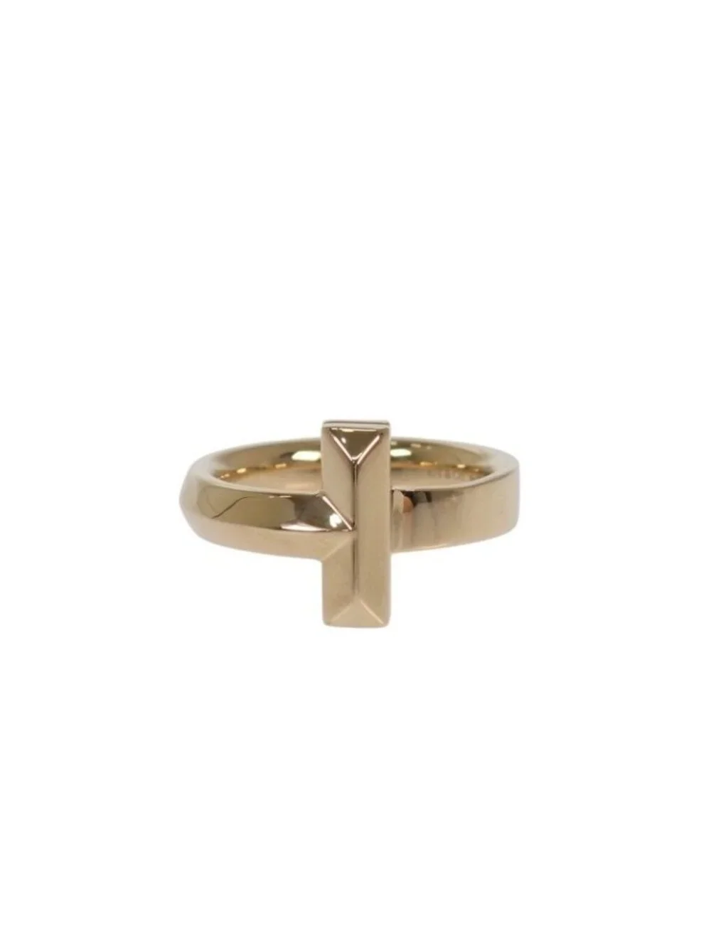 Tiffany & Co T One Wide Actual Ring 18k Yellow Gold